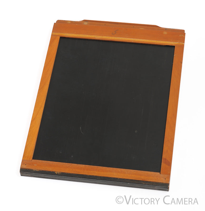 8x10 Wooden Film Holder for Film &amp; Glass Plates [EXC+] - Victory Camera