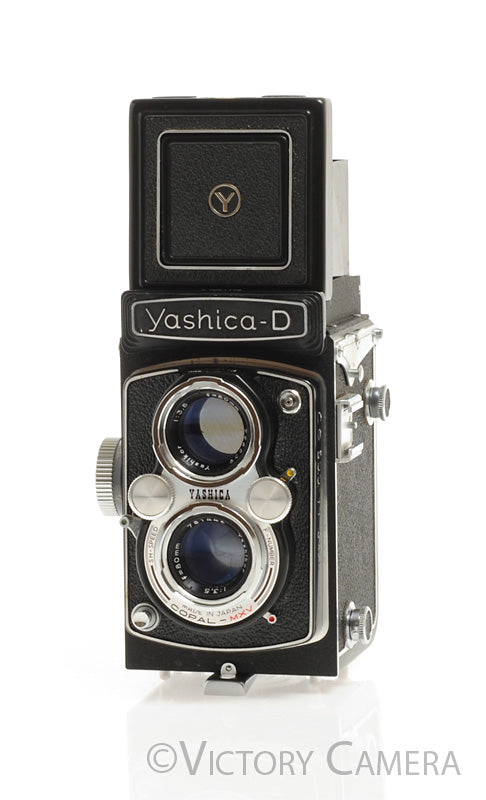 Yashica-D Medium Format TLR 120 Film Camera Yashikor 80mm f3.5 Lens [EXC-] - Victory Camera