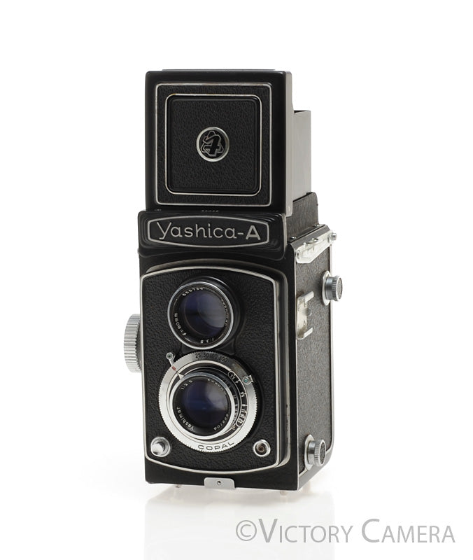 Yashica-A TLR Twin Lens Reflex Camera w/ 80mm F3.5 Yashimar [EXC]