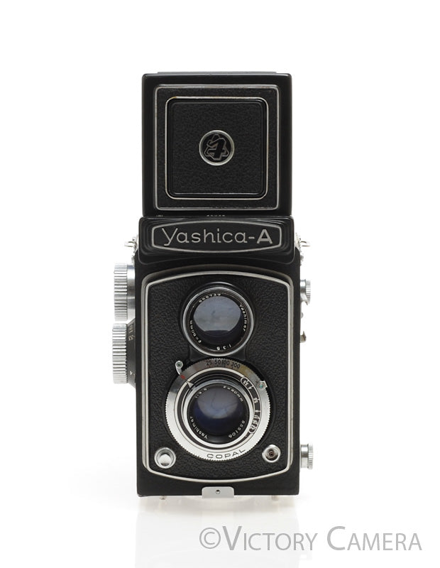 Yashica-A TLR Twin Lens Reflex Camera w/ 80mm F3.5 Yashimar [EXC]