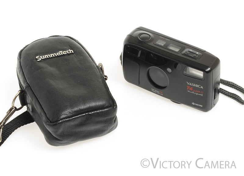 Yashica T4 Super D Weatherproof 35mm Film Point &amp; Shoot w/ WLF [EXC] - Victory Camera