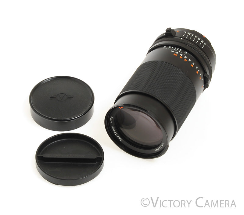 Hasselblad Zeiss 250mm f4 Tele-Tessar T* F Lens (for focal plane only) [EX+] - Victory Camera