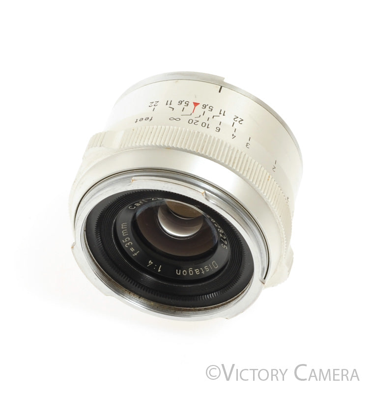 Zeiss Distagon 35mm f4 Wide Angle Prime Lens for Contarex [EX+] - Victory Camera