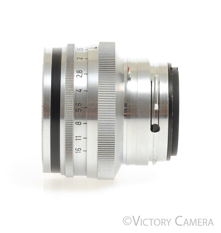 Zeiss Opton 50mm 5cm f1.5 Sonnar Lens for Contax Rangefinder [EXC+] - Victory Camera