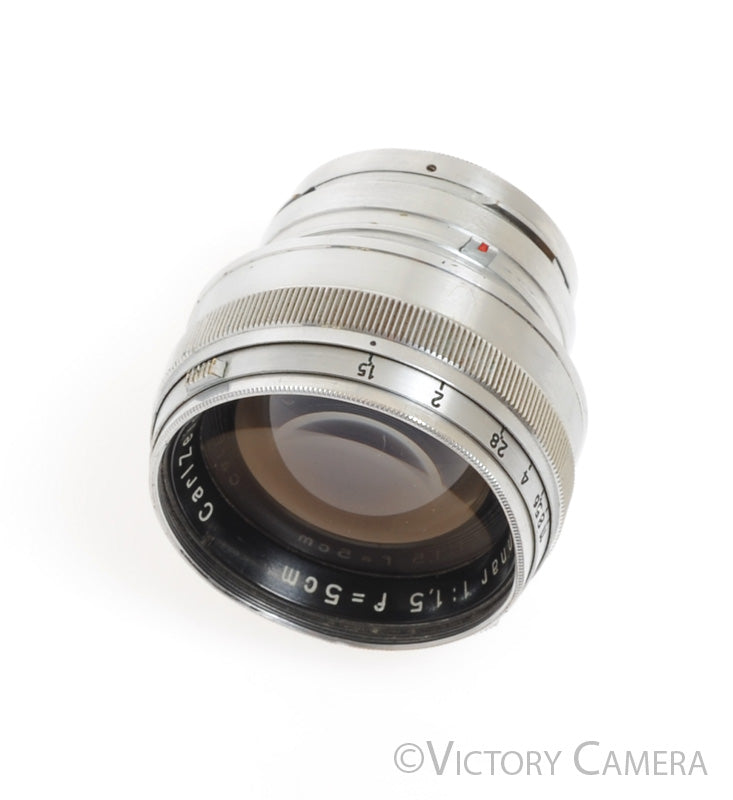 Carl Zeiss Jena 5cm 50mm f1.5 Sonnar Lens for Contax Rangefinders [AS-IS] - Victory Camera