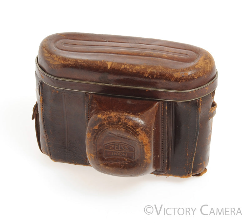 Contax Genuine Brown Leather Ever Ready Case for III Rangefinder [EXC-] - Victory Camera