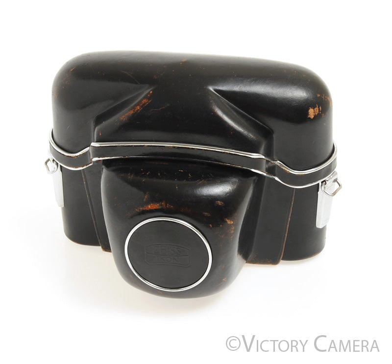 Zeiss Ikon Contarex &quot;Bullseye&quot; Camera Everready Case Black [EXC-] - Victory Camera