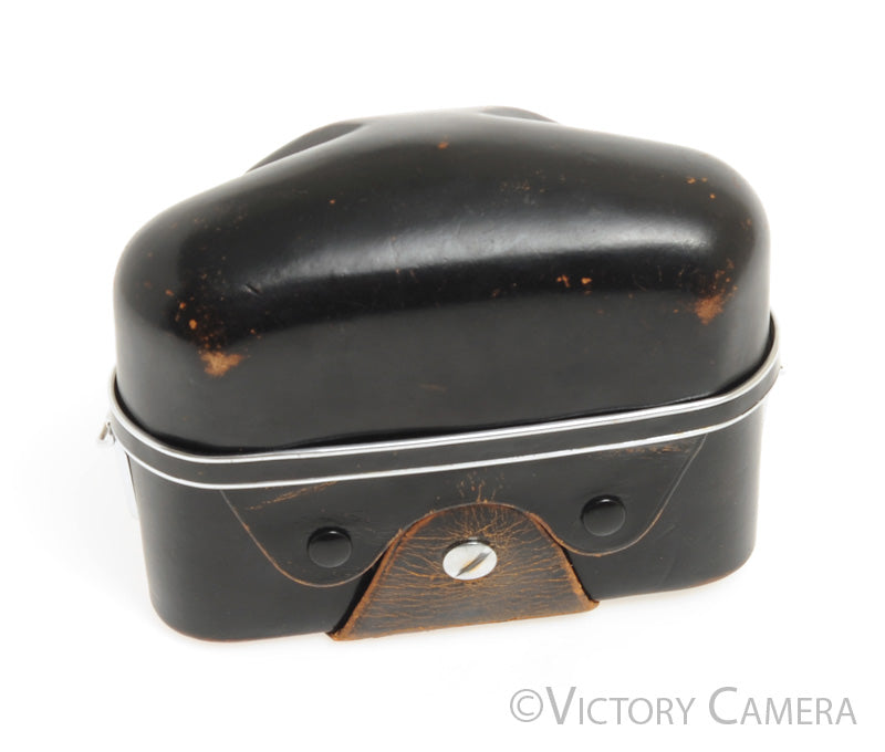 Zeiss Ikon Contarex &quot;Bullseye&quot; Camera Everready Case Black [EXC-] - Victory Camera