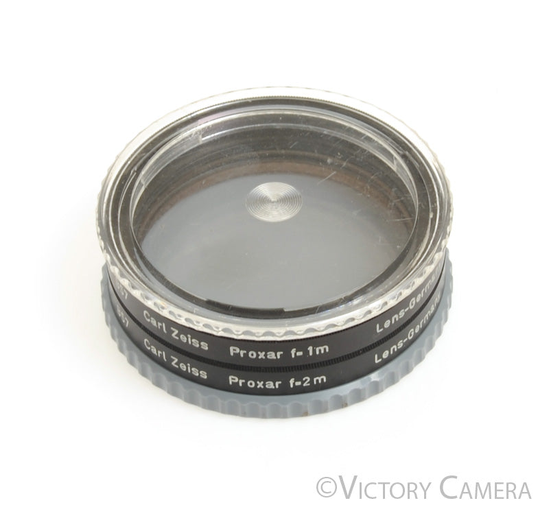 Hasselblad B50 (B57) Black Carl Zeiss Proxar f=1m &amp; f=2m Close Up Lens [EXC+] - Victory Camera