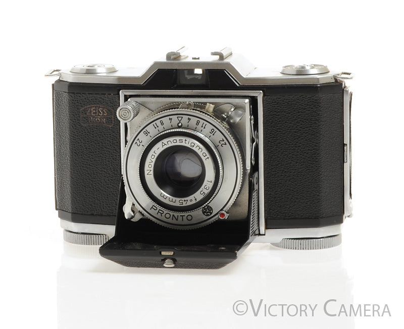 Zeiss Ikon Ikonta 522/24 35mm Folding Camera w/ 45mm Lens [EXC-] - Victory Camera