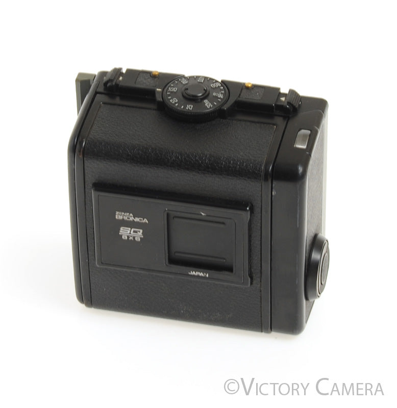 Zenza Bronica SQ SQ-A 120 6x6 Medium Format Film Back [EXC] - Victory Camera