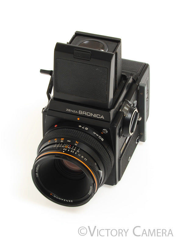 Zenza Bronica SQ-A 6x6 Medium Format SLR 80mm f2.8 Lens WLF [EXC] - Victory Camera