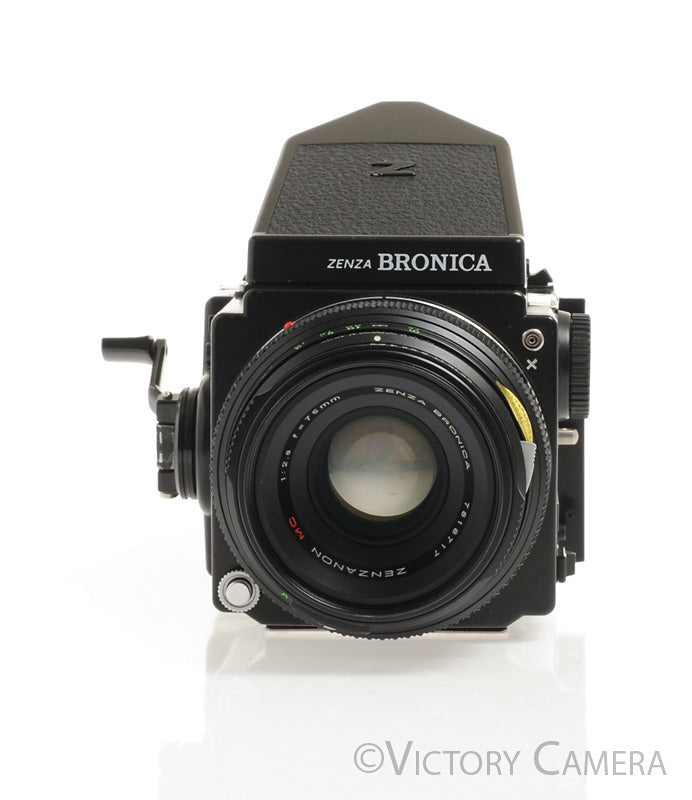 Zenza Bronica ETR S Camera w/ 75mm f2.8 Lens 120 Back [EXC] - Victory Camera