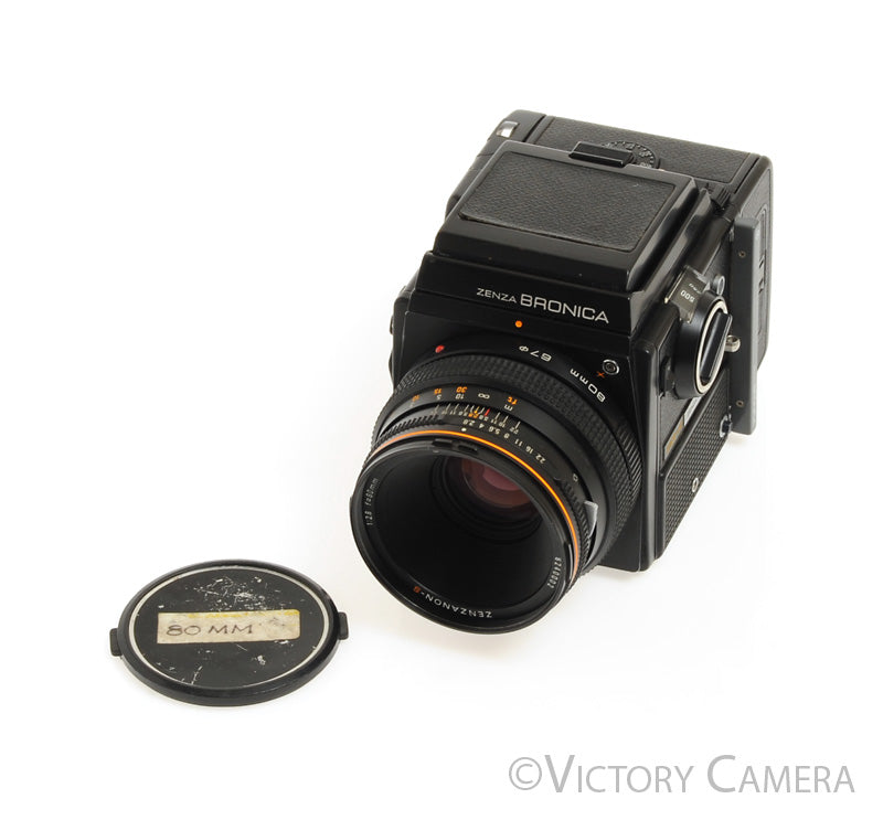 Zenza Bronica SQ-A 6x6 Medium Format SLR 80mm f2.8 Lens WLF [EXC] - Victory Camera