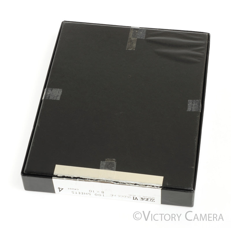 Zone VI Brilliant 8x10 #4 Graded B&amp;W Photo Paper 75 Sheets -Partial, Cold Stored- [EXC] - Victory Camera