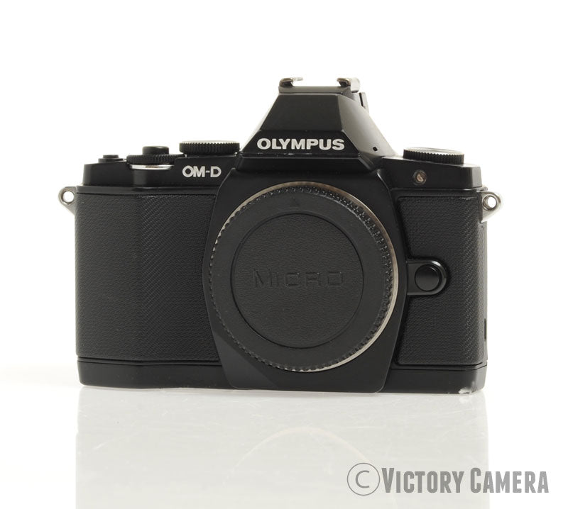 Olympus OM-D E-M5 16.1MP Black Mirrorless Digital Camera Body  [EXC-] - Victory Camera