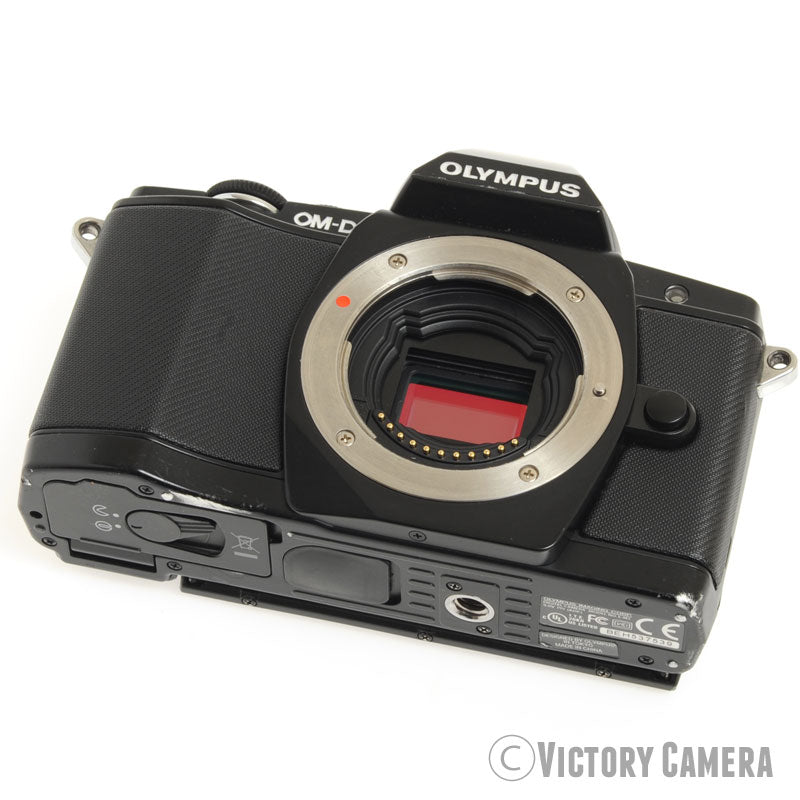 Olympus OM-D E-M5 16.1MP Black Mirrorless Digital Camera Body  [EXC-] - Victory Camera