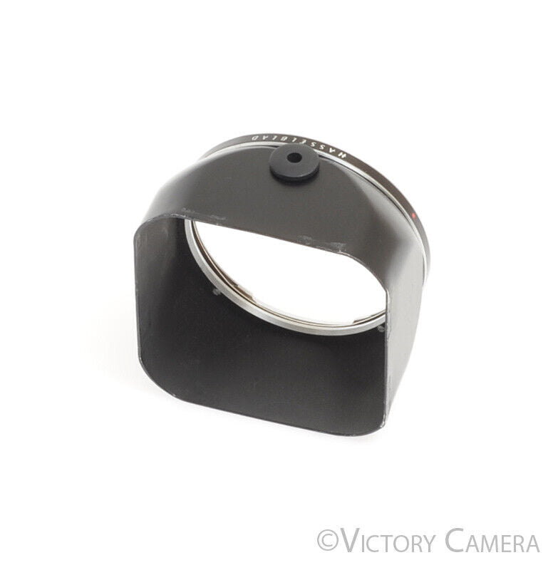 Genuine Hasselblad All Black Bay 50 80mm C Metal Lens Shade [EXC-] - Victory Camera