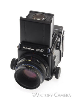 Mamiya RZ67 Pro II 6x7 Camera w/ WLF, 110mm f2.8 Prime Lens 