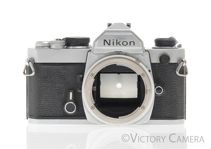 Nikon FM Chrome Early Version Camera Body -Bargain, As Is- [BAR] - Victory Camera