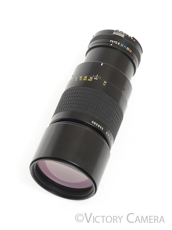 Nikon Nikkor 300mm F4.5 AI-S Telephoto Prime Lens -Clean- [EXC+] - Victory Camera