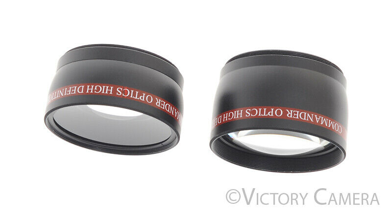 Commander Optics High Definition 58mm .43X & 2.2X Wide Angle And Tele Converters [EXC+] - Victory Camera