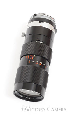 Tamron Auto Zoom 70-220mm f4 Metal Bodied Telephoto Zoom Lens for Mino
