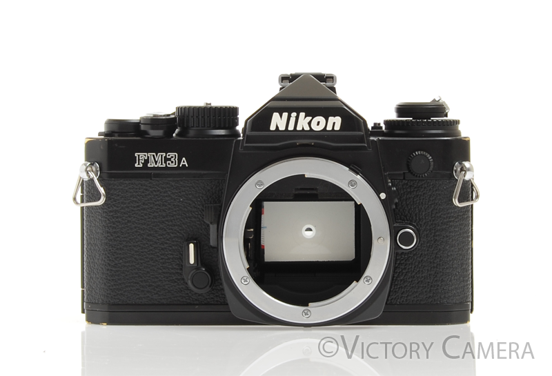 Nikon FM3a Black 35mm Camera Body -Nice, New Seals- [EXC-] - Victory Camera